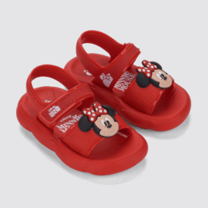 Sandalias Disney Minnie Mouse Rojas – Niñas