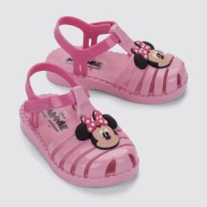 Sandália de Bebe Rosa Minnie Disney Duo